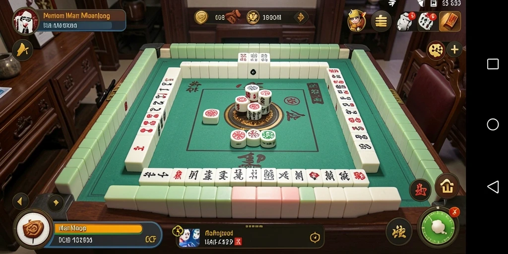 Tampilan gameplay Mahjong yang menarik dan menantang di 6CF.