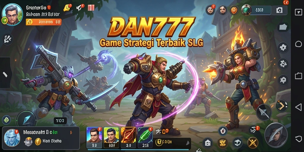 Tampilan menakjubkan dari gameplay DAN777 yang penuh strategi.