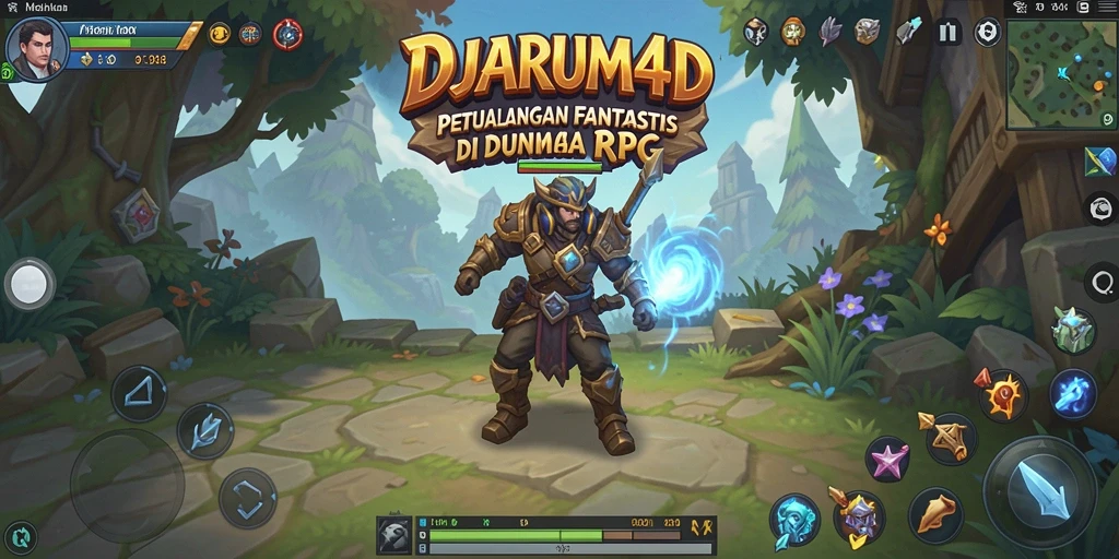 Screenshot gameplay RPG DJARUM4D yang seru dan menantang.