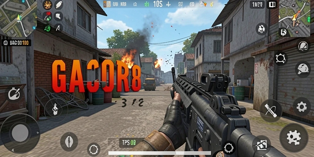 Tampilan gameplay seru dan menegangkan di GACOR108.
