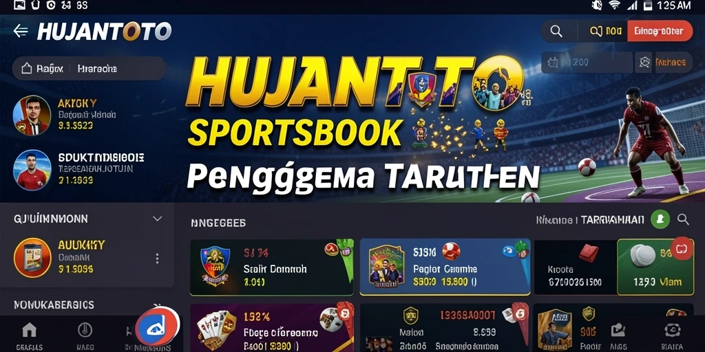 Screenshot gameplay HUJANTOTO menunjukkan pengalaman taruhan yang menarik.