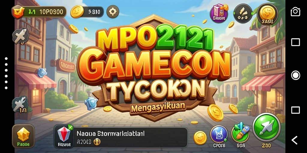 Gameplay seru MPO2121 menampilkan aspek pengelolaan bisnis yang mendalam.