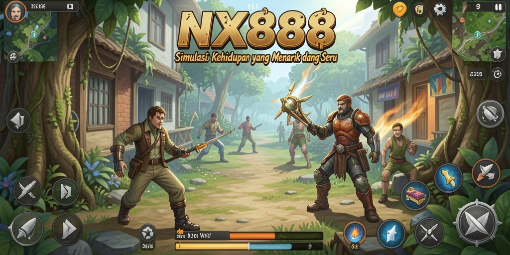 Gameplay NX888 yang imersif dan penuh petualangan.