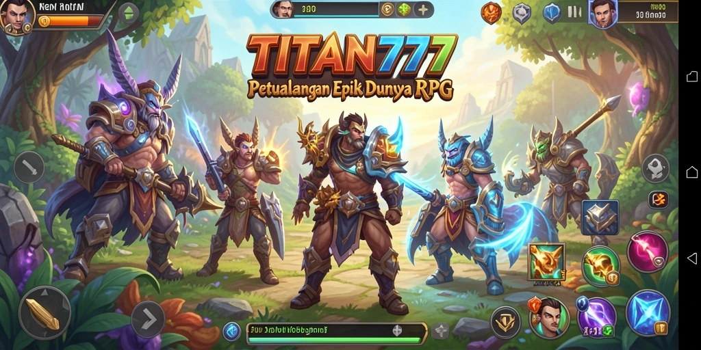 Gameplay seru dan mendalam di TITAN777 yang memikat pemain.