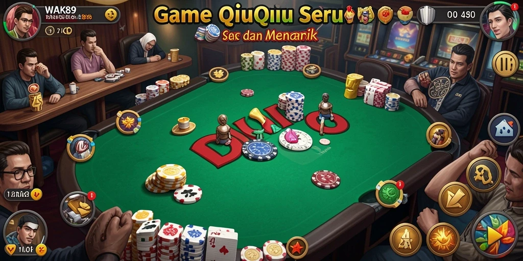 Screenshot <strong>WAK89</strong> menampilkan gameplay QiuQiu yang seru.